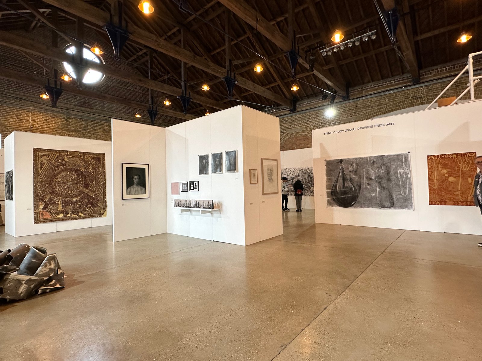 Trinity Buoy Wharf Drawing Prize 2023 at Trinity Buoy Wharf, September 2023