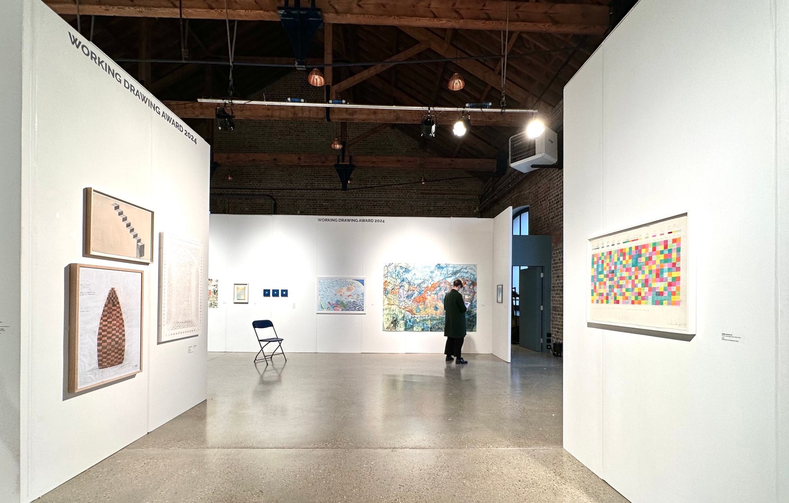 Trinity Buoy Wharf Working Drawing Award 2024. Image: Drawing Projects UK